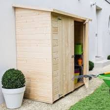 Casetta da giardino in legno con anta scorrevole