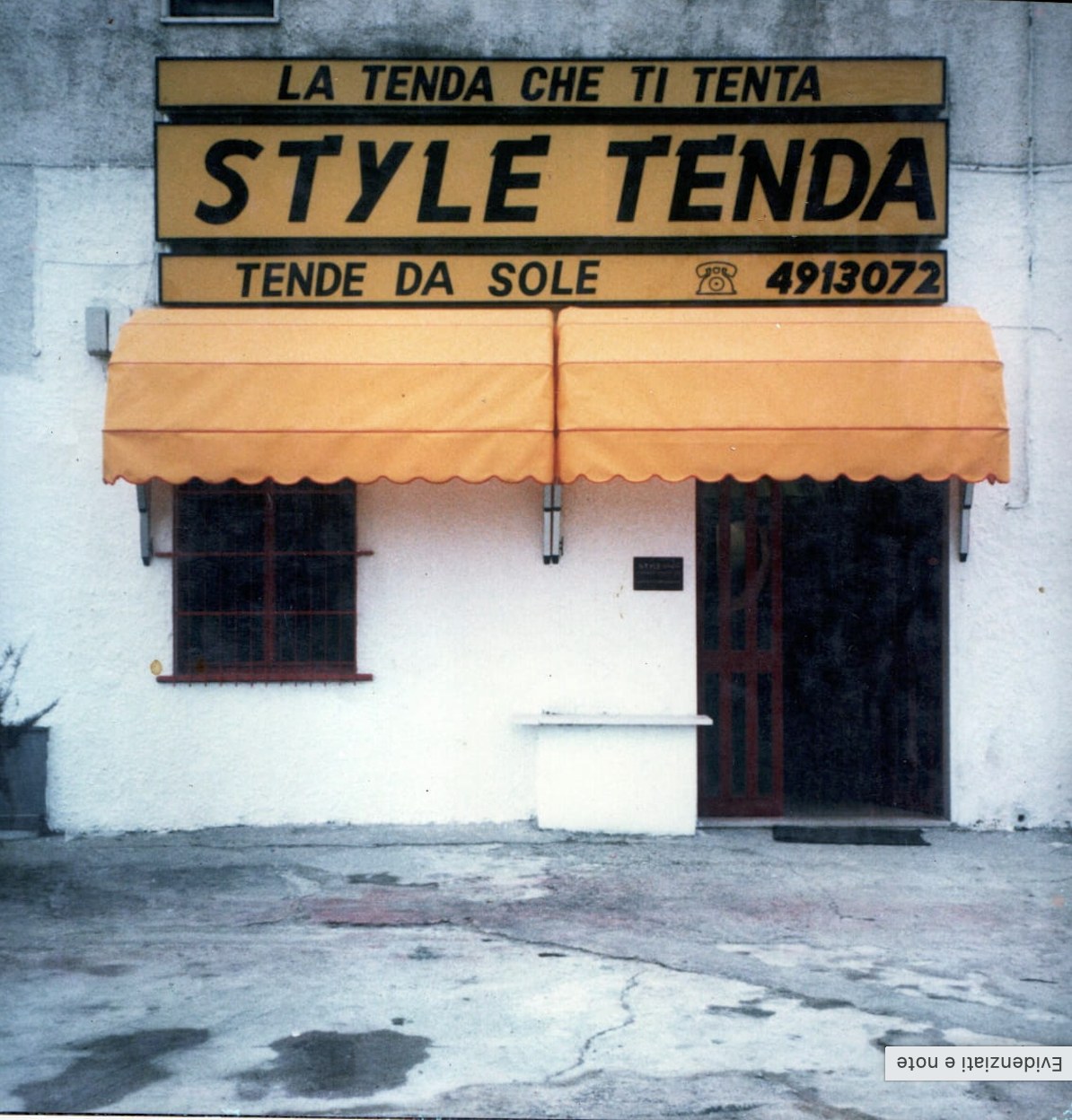 Foto storica Style Tenda
